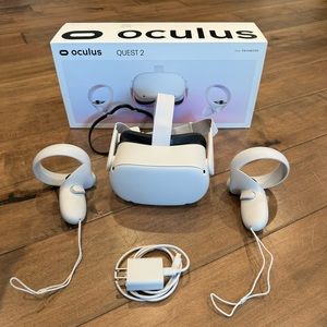 Meta Oculus Quest 2 128GB Advanced All-In-One VR Headset - White